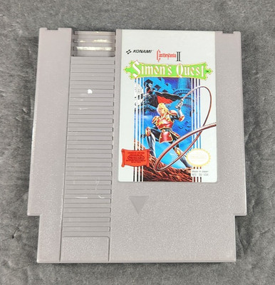 Castlevania II: Simon's Quest (Nintendo Entertainment System) VIDEO GAME TESTED