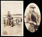 COCKY SEXY METROSEXUAL MAN POSES HOT at GAY RIVER ~ 1930s PHOTO — photo 1