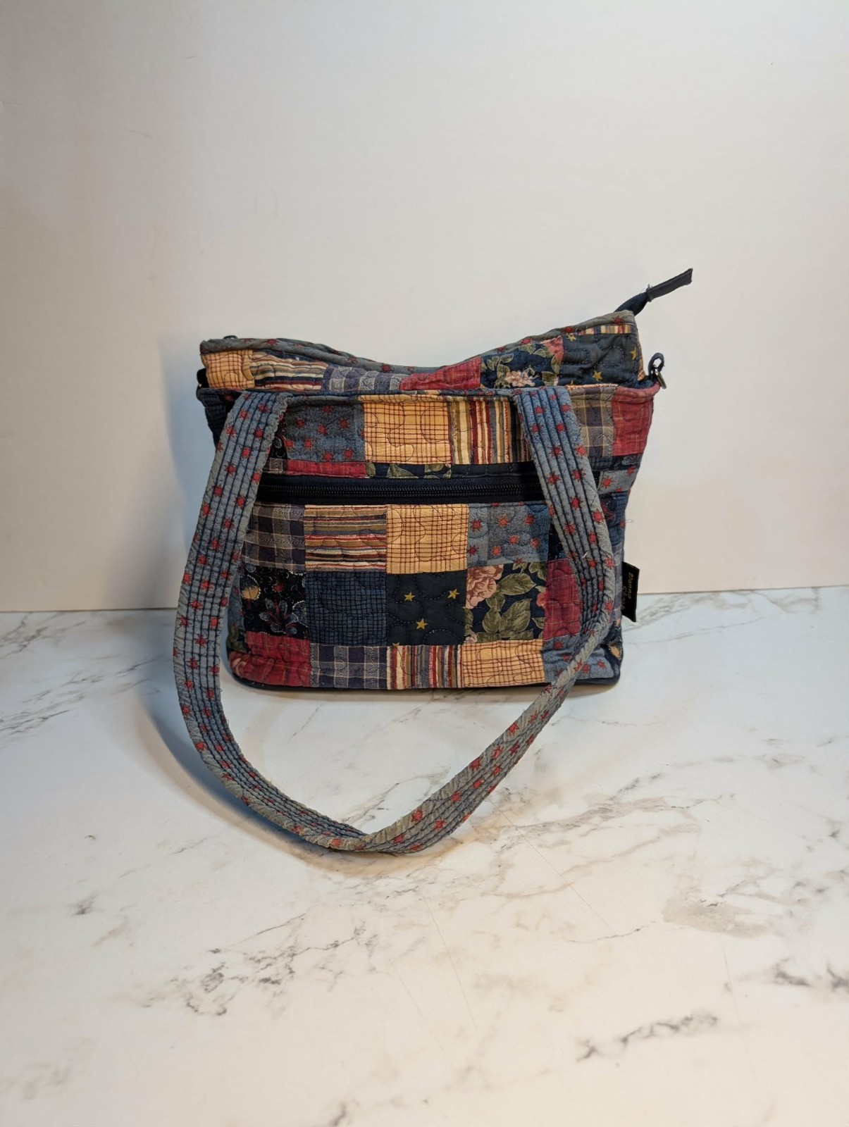 Donna Sharp Quilted Patchwork Shoulder Bag - image 2