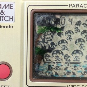 Nintendo Game & Watch Parachute PR-21 Wide Screen 1981 Handheld w/ Manual Tested