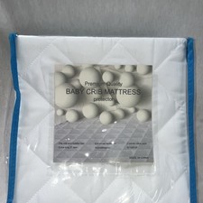 Waterproof Hypoallergenic Mattress Protector 2 Pack White Crib Toddler Bed