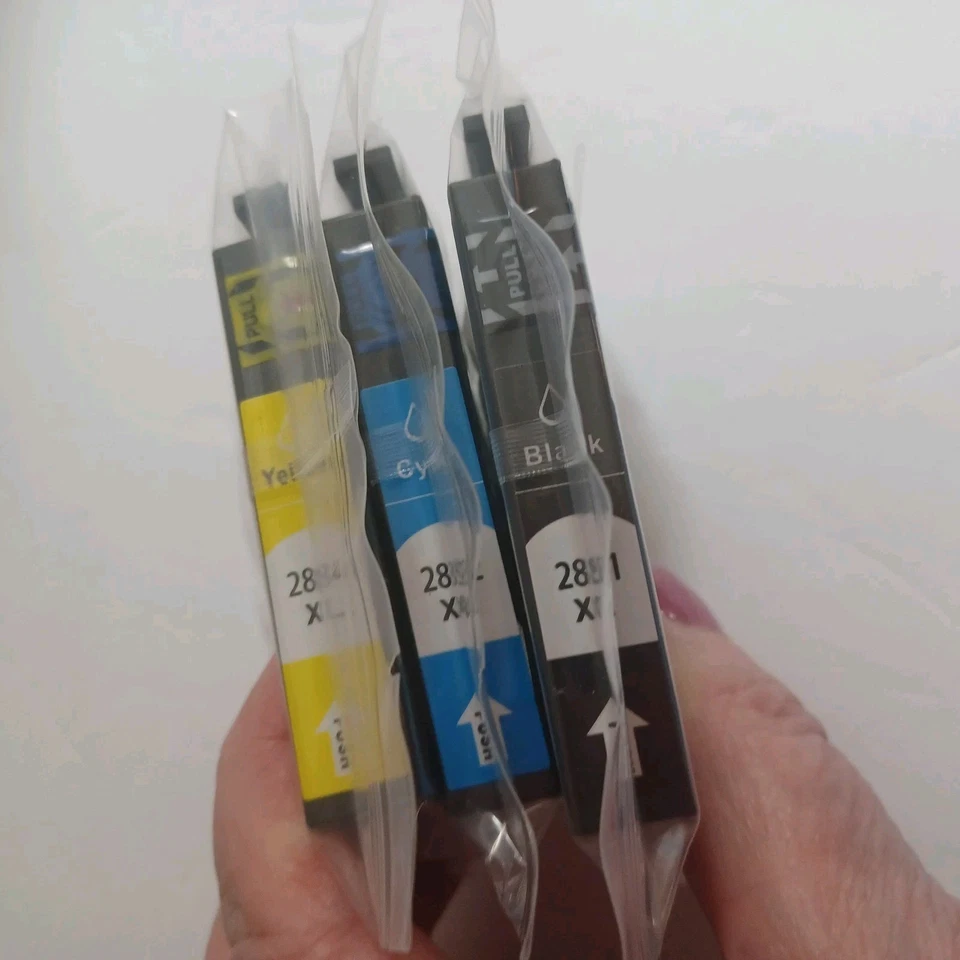 3Pc 288XL Ink Cartridge for Epson Expression  Printer Black, Yellow, Cyan - Image 3 of 4