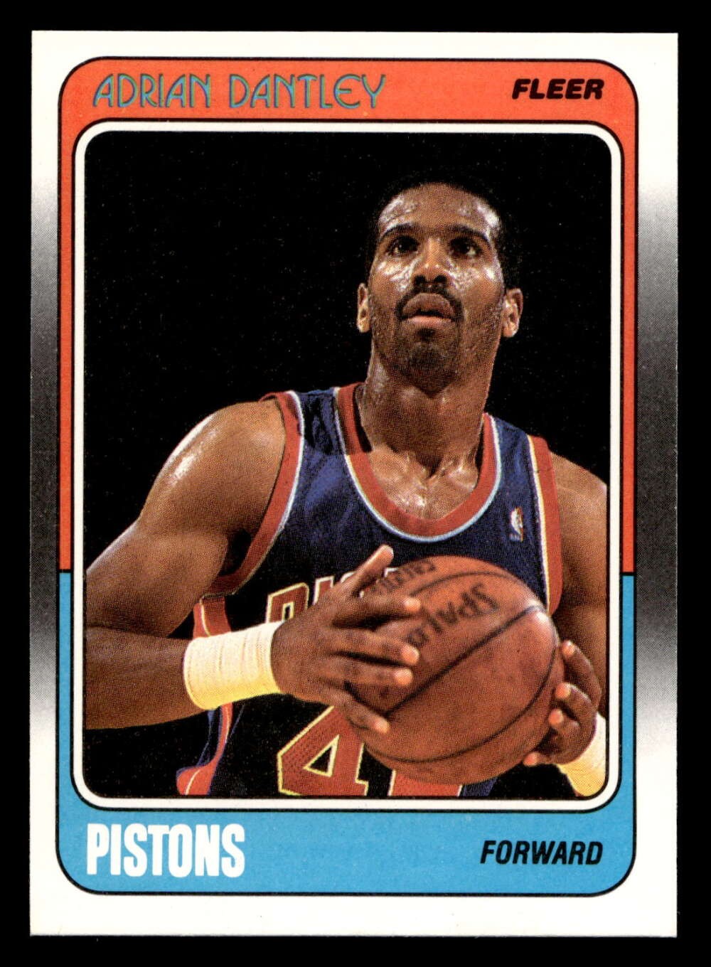 1988-89 Fleer #39 Adrian Dantley Near Mint+ Pistons Basketball ID: 509908