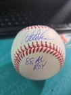 Walt Weiss Autograph Baseball w/88 AL ROY Inscription(SCHWARTZ COA) Oakland As