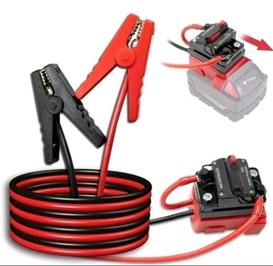 12v 12 volt Battery Jumper Adapter car Jump Start compatible with Milwaukee M18