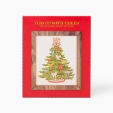 Love x June Christmas Tree Paint-By-Number Canvas Kit with Frame