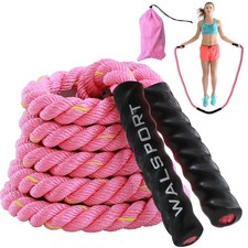 Weighted Jump Rope for Fitness   Heavy Skipping Rope for Women  Adults, Idea...