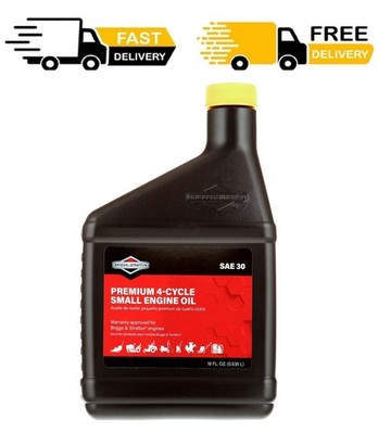 Briggs & Stratton 100005 SAE 30W 4-Cycle Small Engine Oil, 18 oz. Bottle