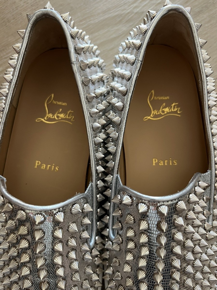 Christian Louboutin New Roller Spike Boat Deck Shoes 43 - 10