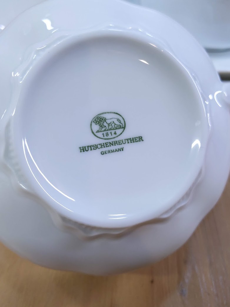 4 VTG Lorenz Hutschenreuther Germany 1814 Two-Handled Soup