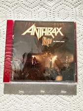 Anthrax Live The Island Years CD 1994 SEALED BMG D103159 Island Megaforce