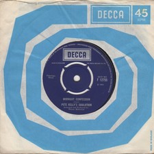 pete kelly's soulution Midnight Confession Decca F 12755 Soul Northern Motown