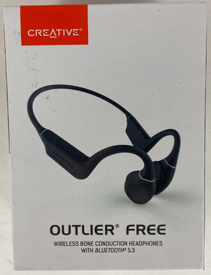 Creative Outlier Free Wireless Bone Conduction Headphones With Bluetooth 5.3 NEW