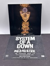 2 System of a Down Mezmerize Promo Sticker Original Promotional SOAD 2005