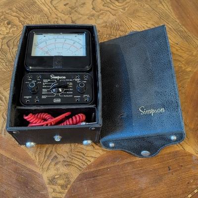 #ad Vintage Simpson 260 Series 6 Analog Multimeter VOM – USA Made – UNTESTED $45.00