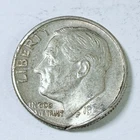1964 D Roosevelt Dime 90% Silver 10C Circulated Coin #6040
