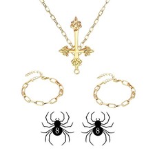 Anime Spider Tattoo  Cosplay Temporary Sticker - Waterproof, Easy to Remove,...