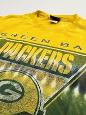 Vintage 90s Green Bay Packers Tie Dye Shirt Distressed XL Single Stitch 90s NFL