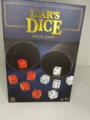 Game Gallery Liar's Dice - Classic Game by Spinmaster Sealed 8+