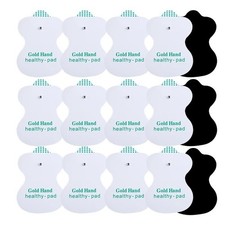 For Massager  Electrode Pads Tens Acupuncture Gel Snap On Replacement Pads