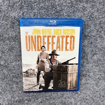 The Undefeated Blu-ray 1969 John Wayne Rock Hudson Western Andrew V. McLaglen