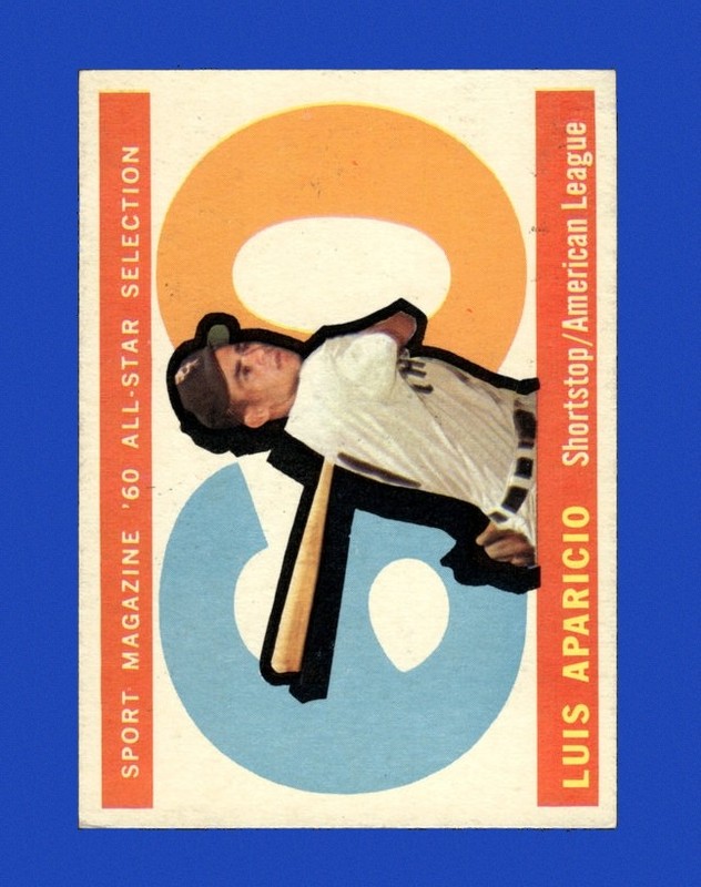 1960 Topps Set-Break #559 Luis Aparicio As EX-EXMINT *GMCARDS*