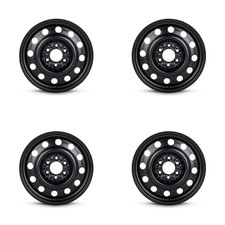 Set Of 4 17 Black Steel Wheels Rims For Chevrolet Truck 6x132 A7qk Genuine 6lug Set Of 4 17 Black Steel Wheels Rims For Chevrolet Truck 6x132 A7qk Genuine 6lug