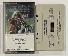 JANIS JOPLIN'S GREATEST HITS CASSETTE TAPE RELEASE PCT32168 Columbia Stereo 1973