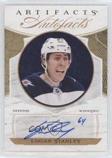 2022-23 Upper Deck Artifacts Auto Facts Logan Stanley #AF-LO Auto 0p9p