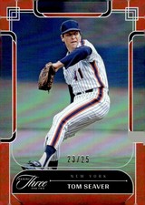 2024 Panini Three and Two #78 Tom Seaver Orange #/25