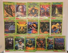 1996 Scholastic Parachute Press Goosebumps Promo Cards LOT