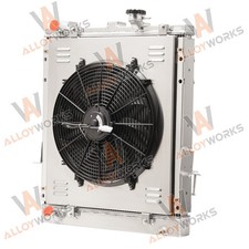 2-row Radiator Fan Shroud For 19992004 Chevygmc W3500 W4500 Isuzu Npr Nqr.2000