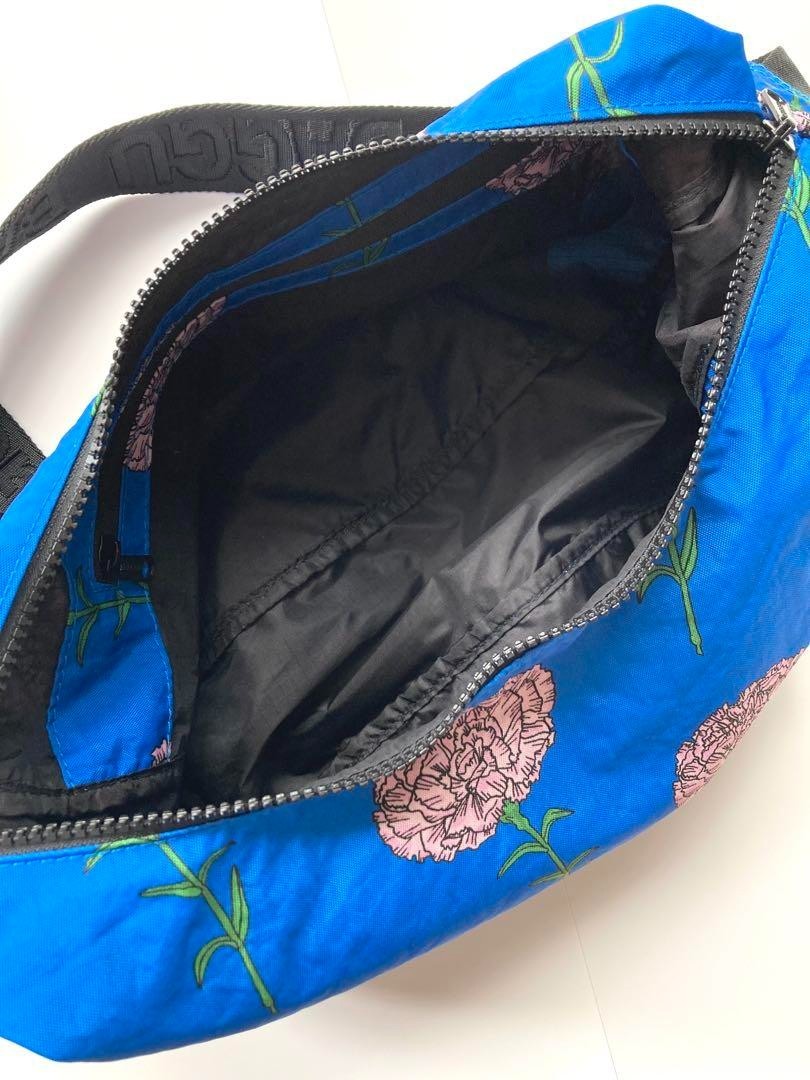 BAGGU boygenius Medium Nylon Crescent Bag Limited Edition Blue | eBay