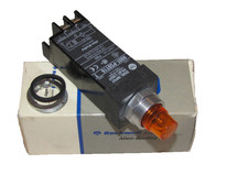 Allen Bradley 800T-PSDT16A AB Amber Pilot Light T 120v 800TPSDT16A NIB