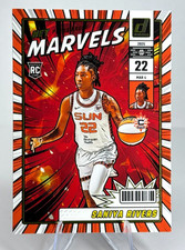2025 Panini Donruss WNBA - Net Marvels Gold Press Proof Saniya Rivers #5 (RC)