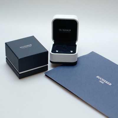 Bucherer Diamant Ohrringe - Royal Asscher Cut - 0,54ct - GIA & HRD Zertifikat