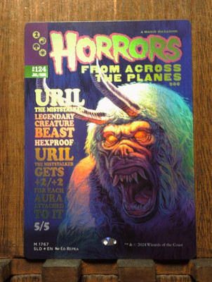 MTG  Uril, the Miststalker (Rainbow Foil) Secret Lair Drop  NEAR MINT  