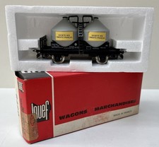 Wagon pulvérulents société des ciments français - Jouef HO 6420 - 1970’s - Neuf