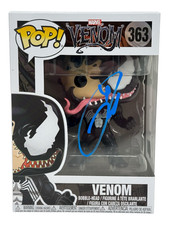 Tom Hardy Signed Venom Funko Pop Marvel Venom 363 Autograph Beckett COA