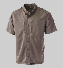 Pnuma Outdoors Short Sleeve Size 3XL Shooting Shirt Graphite Gray