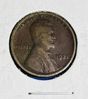 1921 P Lincoln Wheat Cent/Penny - Circulated - G Good  Lot 75