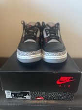 Size 8 - Air Jordan 3 Retro OG 2024 Black Cement