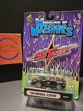 Vntg 2002 Muscle Machines Ss Tuner 2000 Honda S 2000 164 Diecast Car Nip