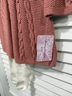 NEW Baby Toddler Girls Tommy Bahamas Kids Warm Winter Dark Pink Sweater Dress — photo 6