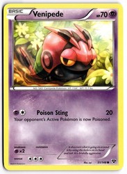 Venipede 51/146 XY Base Set Common