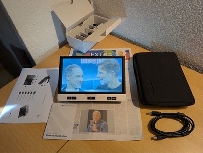 Eschenbach visolux DIGITAL XL FHD elektronische Leselupe Lupe Lesehilfe wie NEU+