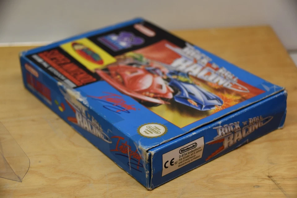 SNES Rock n' Roll Racing für Super Nintendo Super Komplett TOP/OVP - Bild 3 von 4