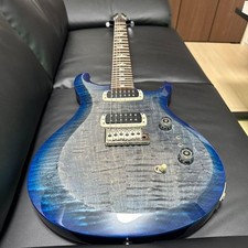 Guitarra Eléctrica Paul Reed Smith PRS S2 Personalizada 2024 Gris Desteñido Negro Azul Ráfaga