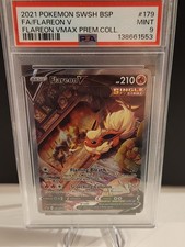 Pokemon: Flareon V SWSH179 Full Art Holo Promo Sword & Shield PSA 9 on eBay