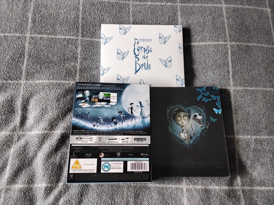 The Corpse Bride - Collectors Edition Box Set 4K UHD & Blu-ray SteelBook - Image 2 of 2